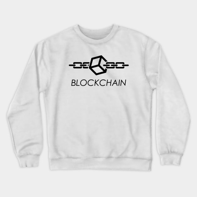 Blockchain Art Crewneck Sweatshirt by AustralianMate